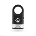 LED Flashlight Lamp - Carabiner - Black